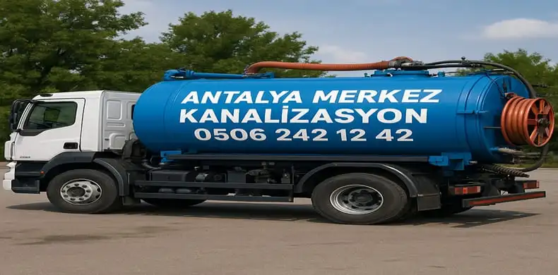 Acil Durumlarda Antalya Vidanjör Ekibi Yanınızda