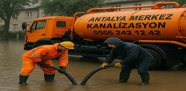 Antalya Vidanjör Hizmeti ile Su Baskınlarına Hızlı ve Etkili Müdahale 2 Vidanjör Araçlarıyla Su Tahliyesi Nasıl Yapılır