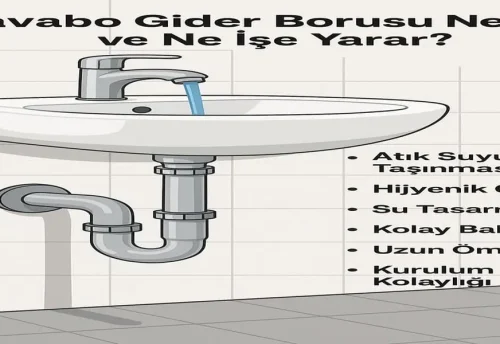 Lavabo Gider Borusu Nedir ve Ne İşe Yarar?