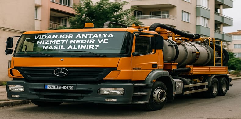 Vidanjör Kuka Hizmeti Nedir, Ne İşe Yarar