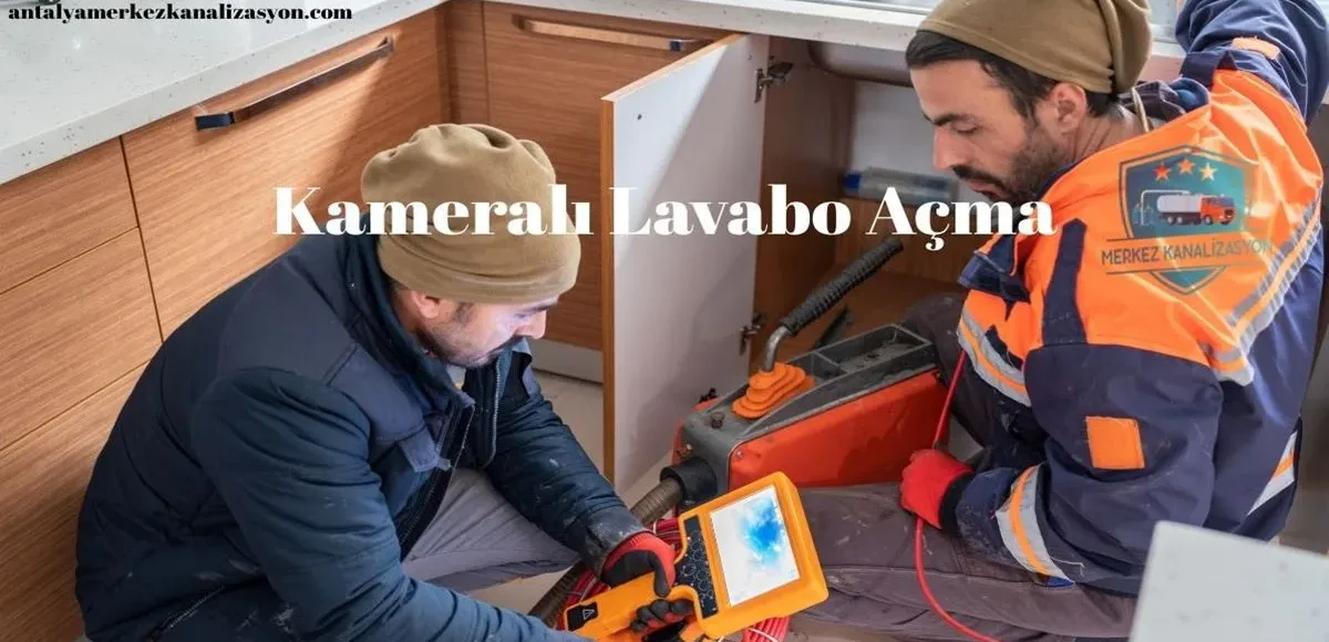 Kameralı Lavabo Açma 9 Kameralı Lavabo Açma
